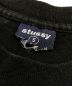 中古・古着 stussy (ステューシー) 90's ロゴTシャツ OLD stussy 90年代中期紺タグ CA-28629 ブラック サイズ:S：7000円