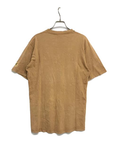 stussy（ステューシー）stussy (ステューシー) Tシャツ　OLDstussy ブラウン サイズ:Mの古着・服飾アイテム