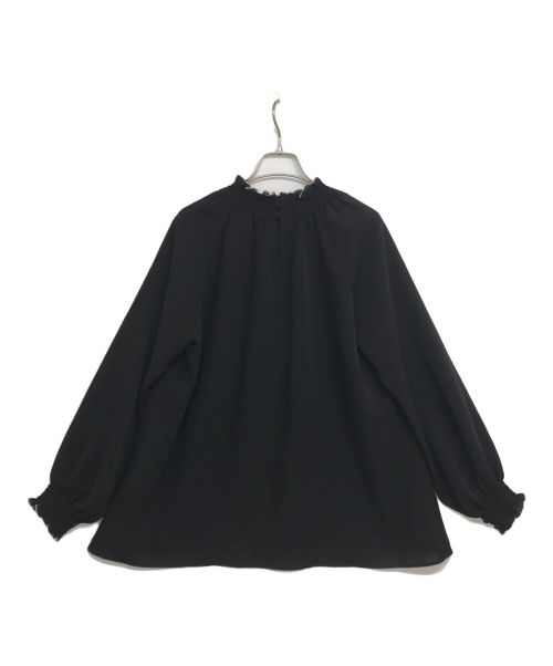 La TOTALITE（ラ ト―タリテ）La TOTALITE (ラ ト―タリテ) ボイルシャーリングブラウス 22-051-140-8830-1-0 ブラック サイズ:表記無し（実寸をご確認下さいませ。）の古着・服飾アイテム