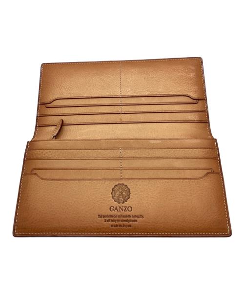 GANZO（ガンゾ）GANZO (ガンゾ) ファスナー小銭入れ付き 長財布 THIN BRIDLE  BRIDLE シンブライ ブラックの古着・服飾アイテム