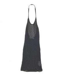 1017 ALYX 9SM（テンセブンティーン アリクス ナインエスエム）の古着「クロシェ ミニドレス」｜ブラック