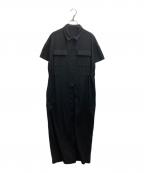SOEJUソージュ）の古着「ロングシャツワンピース S-00-OP-012」｜ブラック