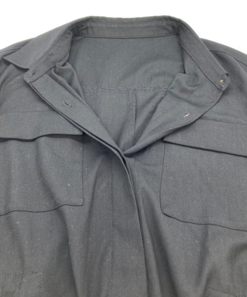 SOEJU（ソージュ）SOEJU (ソージュ) ロングシャツワンピース S-00-OP-012 ブラック サイズ:TALLの古着・服飾アイテム