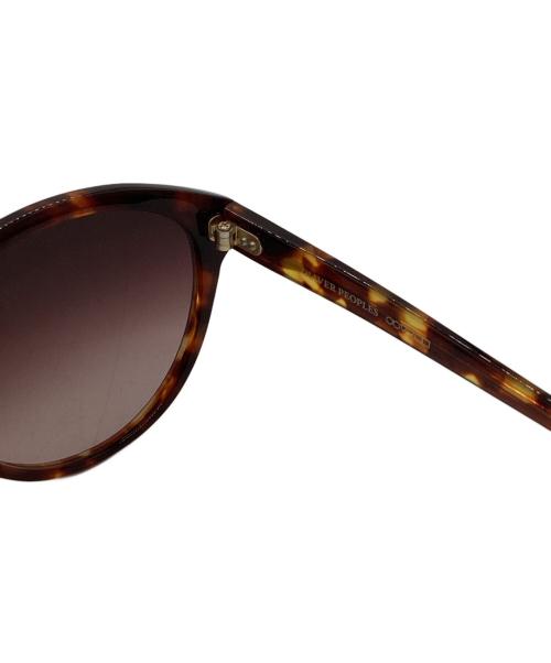OLIVER PEOPLES（オリバーピープルズ）OLIVER PEOPLES (オリバーピープルズ) サングラス / Arlette ブラウン サイズ:55□17の古着・服飾アイテム