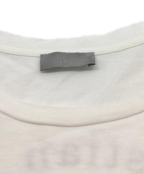 Christian Dior（クリスチャン ディオール）Christian Dior (クリスチャン ディオール) ATELIER LOGO TEE 863J621I2712 ホワイト サイズ:XXSの古着・服飾アイテム