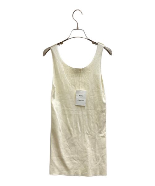 Acne studios（アクネ ストゥディオス）Acne studios (アクネ ストゥディオス) ノースリーブニット FN-WN-TSHI000114 ホワイト サイズ:Sの古着・服飾アイテム