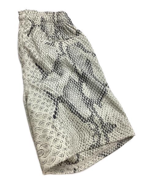 stussy（ステューシー）stussy (ステューシー) Mesh Short Basic Snake 112317 アイボリー サイズ:Sの古着・服飾アイテム