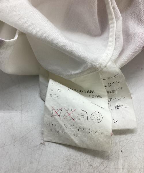JUNYA WATANABE COMME des GARCONS（ジュンヤワタナベ コムデギャルソン）JUNYA WATANABE COMME des GARCONS ((ジュンヤワタナベ コムデギャルソン) フラワープリント半袖シャツ　/　JB-100036M　/　AD1999 ホワイト サイズ:Mの古着・服飾アイテム