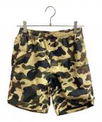 A BATHING APEア ベイシング エイプ）の古着「1ST CAMO BEACH SHORTS　001SPE301005X　」｜ブラウン