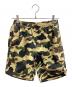 A BATHING APE（ア ベイシング エイプ）の古着「1ST CAMO BEACH SHORTS　001SPE301005X　」｜ブラウン
