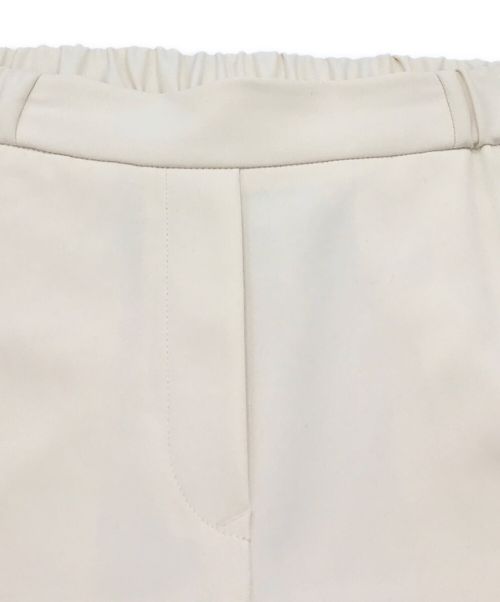 MM6 Maison Margiela（エムエムシックスメゾンマルジェラ）MM6 Maison Margiela (エムエムシックス メゾンマルジェラ) スラックス S32KA0431 S37977 ホワイト サイズ:38の古着・服飾アイテム
