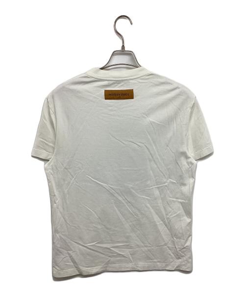 LOUIS VUITTON（ルイ ヴィトン）LOUIS VUITTON (ルイ ヴィトン) ハウスプリントTシャツ RM2391 NPG HOY01W 23SS  ホワイト サイズ:Sの古着・服飾アイテム