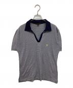 LOUIS VUITTONルイ ヴィトン）の古着「ポロシャツ」｜ホワイト×ネイビー