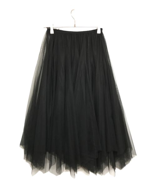 Yue（ユエ）Yue (ユエ) プリーツスカート WJD640 ブラック サイズ:Mの古着・服飾アイテム