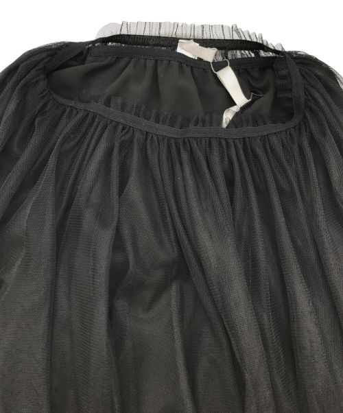 Yue（ユエ）Yue (ユエ) プリーツスカート WJD640 ブラック サイズ:Mの古着・服飾アイテム