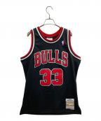 MITCHELL & NESSミッチェルアンドネス）の古着「33 PIPPEN Jersey」｜ブラック