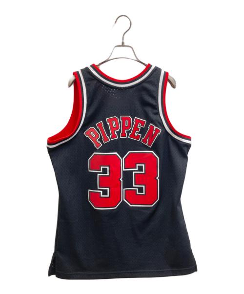 MITCHELL & NESS（ミッチェルアンドネス）MITCHELL & NESS (ミッチェルアンドネス) 33 PIPPEN Jersey ブラック サイズ:Mの古着・服飾アイテム