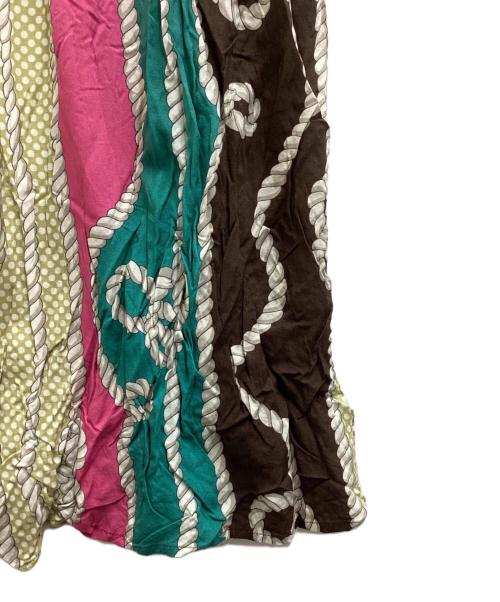 GRACE CLASS（グレースクラス）GRACE CLASS (グレースクラス) マリンプリントボウタイワンピース / marine print bow tie one piece / 0220331018 マルチカラー サイズ:Sの古着・服飾アイテム