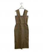 Diagramダイアグラム）の古着「タイトニットワンピース / tight knit one piece / 0322133145」｜ベージュ