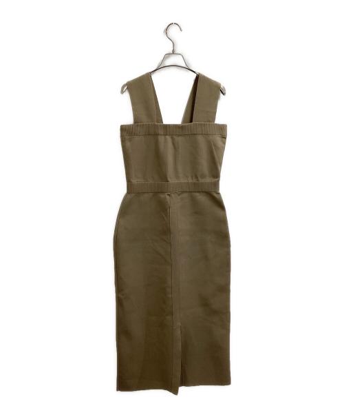 Diagram（ダイアグラム）Diagram (ダイアグラム) タイトニットワンピース / tight knit one piece / 0322133145 ベージュ サイズ:Sの古着・服飾アイテム