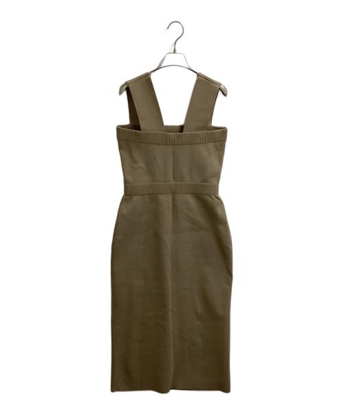 Diagram（ダイアグラム）Diagram (ダイアグラム) タイトニットワンピース / tight knit one piece / 0322133145 ベージュ サイズ:Sの古着・服飾アイテム