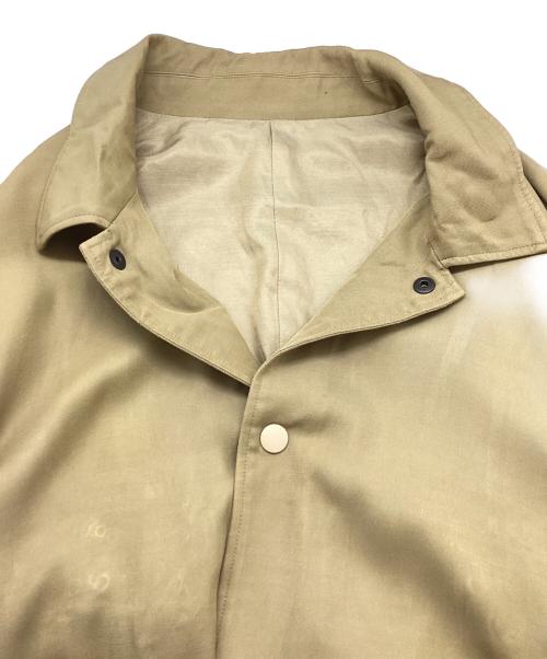 whowhat（フーワット）whowhat (フーワット) レーヨンジャケット ベージュ サイズ:Mの古着・服飾アイテム