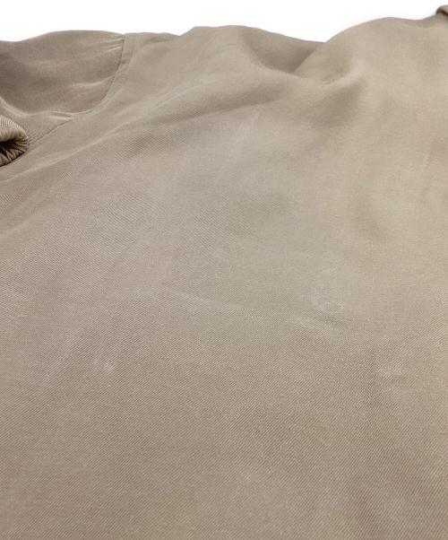 whowhat（フーワット）whowhat (フーワット) レーヨンジャケット ベージュ サイズ:Mの古着・服飾アイテム