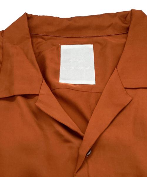 whowhat（フーワット）whowhat (フーワット) オープンカラーシャツ / open collar shirt  ブラウン サイズ:Mの古着・服飾アイテム