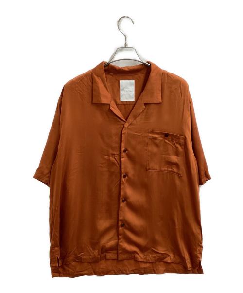 whowhat（フーワット）whowhat (フーワット) オープンカラーシャツ / open collar shirt  ブラウン サイズ:Mの古着・服飾アイテム