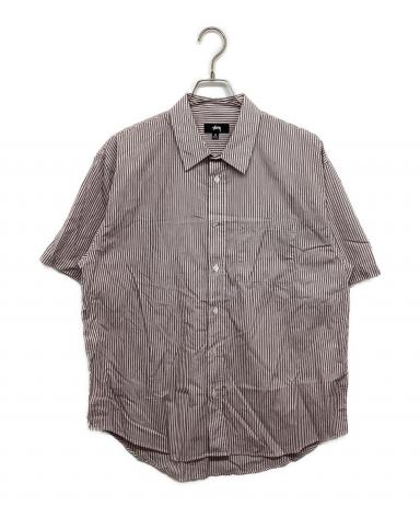中古・古着通販】stussy (ステューシー) BOXY SS SHIRT 8 BALL STRIPE