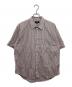 stussy（ステューシー）の古着「BOXY SS SHIRT 8 BALL STRIPE　1110329」｜ホワイト×レッド