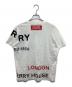 BURBERRY (バーバリー) ホースフェリープリント コットン オーバーサイズ Tシャツ 8017103 ホワイト サイズ:XS：17000円