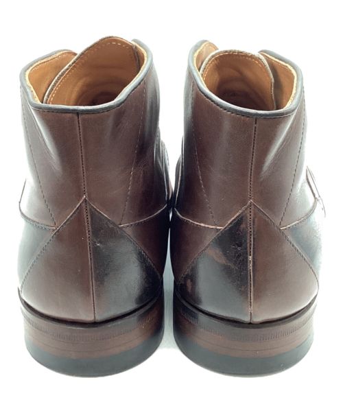 SCOTCH GRAIN（スコッチグレイン）SCOTCH GRAIN (スコッチグレイン) spider チャッカブーツ すみだモダン認証モデル ST-634 ブラウン サイズ: 23 1/2EEの古着・服飾アイテム