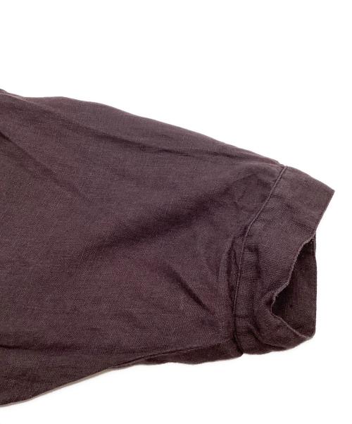 Honnete（オネット）Honnete (オネット) リネンシャツワンピース / linen shirt one piece ブラウン サイズ:FREEの古着・服飾アイテム