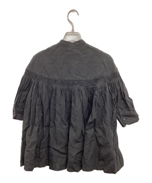 SCYE（サイ）SCYE (サイ) 高密度リネンブラウス　1219-31029 ブラック サイズ:Mの古着・服飾アイテム