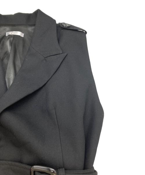 Lumier（リュミエ）Lumier (リュミエ) YUKKO (ユッコ) ASYMMETRY GILET DRESS 44314-3JM ブラック サイズ:Mの古着・服飾アイテム