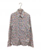 MIU MIUミュウミュウ）の古着「フラワープリントシャツ」｜マルチカラー