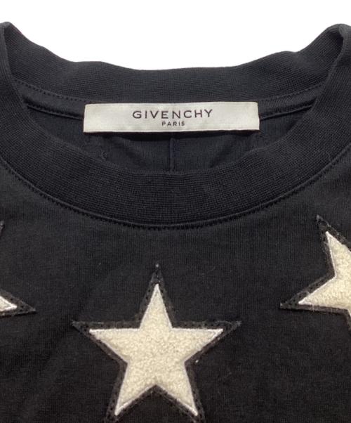 GIVENCHY（ジバンシィ）GIVENCHY (ジバンシィ) スターパッチナンバリングTシャツ 16F7221651 ブラック サイズ:XSの古着・服飾アイテム