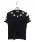 GIVENCHY（ジバンシィ）の古着「スターパッチナンバリングTシャツ 16F7221651」｜ブラック