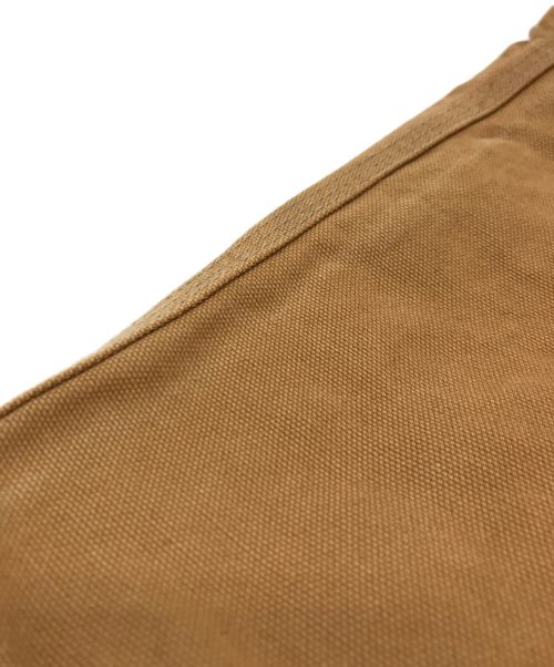 CarHartt（カーハート）CarHartt (カーハート) R01 BIB OVERALL COTTON DUCK ベージュ サイズ:81cm (W32)の古着・服飾アイテム