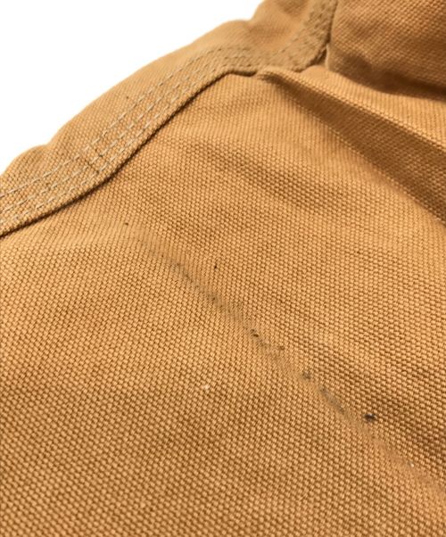 CarHartt（カーハート）CarHartt (カーハート) R01 BIB OVERALL COTTON DUCK ベージュ サイズ:81cm (W32)の古着・服飾アイテム