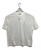 OFFWHITEオフホワイト）の古着「ロゴエンブロイダリー クルーネックTシャツ OMAA120S24JER005」｜ホワイト