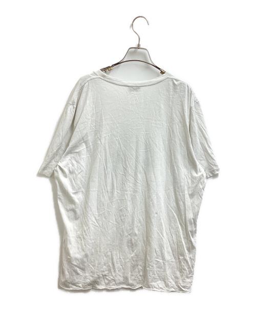 Saint Laurent Paris（サンローランパリ）Saint Laurent Paris (サンローランパリ) プリントTシャツ 605364 ホワイト サイズ:Lの古着・服飾アイテム
