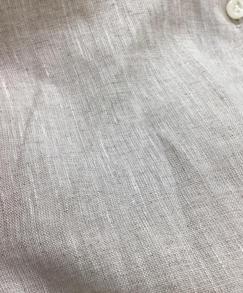 DEUXIEME CLASSE（ドゥーズィエム クラス）DEUXIEME CLASSE (ドゥーズィエム クラス) LINEN ワイヤーウォッシュシャツ / 19050500402010 ベージュ サイズ:FREEの古着・服飾アイテム