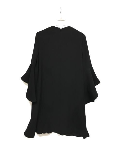 YOKO CHAN（ヨーコチャン）YOKO CHAN (ヨーコチャン) パールブラウスワンピース　YCD-120-554 ブラック サイズ:36の古着・服飾アイテム
