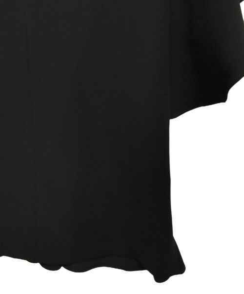 YOKO CHAN（ヨーコチャン）YOKO CHAN (ヨーコチャン) パールブラウスワンピース　YCD-120-554 ブラック サイズ:36の古着・服飾アイテム