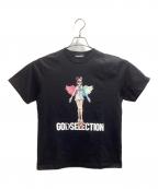 GOD SELECTION XXXゴッドセレクショントリプルエックス）の古着「プリントカットソー ONE PIECE FILM RED ウタ」｜ブラック