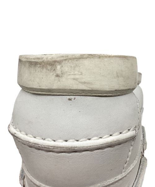 PARABOOT（パラブーツ）PARABOOT (パラブーツ) 45R (フォーティーファイブアール) デッキシューズ　	HAYAMA / 葉山 ホワイト サイズ:5の古着・服飾アイテム