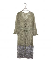 Diagram GRACE CONTINENTAL（ダイアグラム グレースコンチネンタル）の古着「レースワンピース 03212 31018-00」｜ベージュ