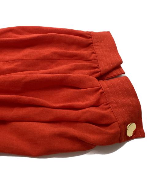 GRACE CLASS（グレースクラス）GRACE CLASS (グレースクラス) ウールタッチダブルワンピース　02223 31217 オレンジ サイズ:36の古着・服飾アイテム